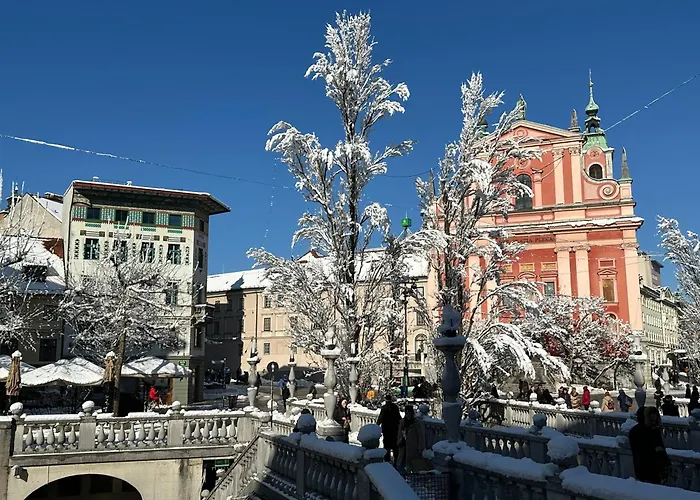 شقة Triple Bridge ليوبليانا